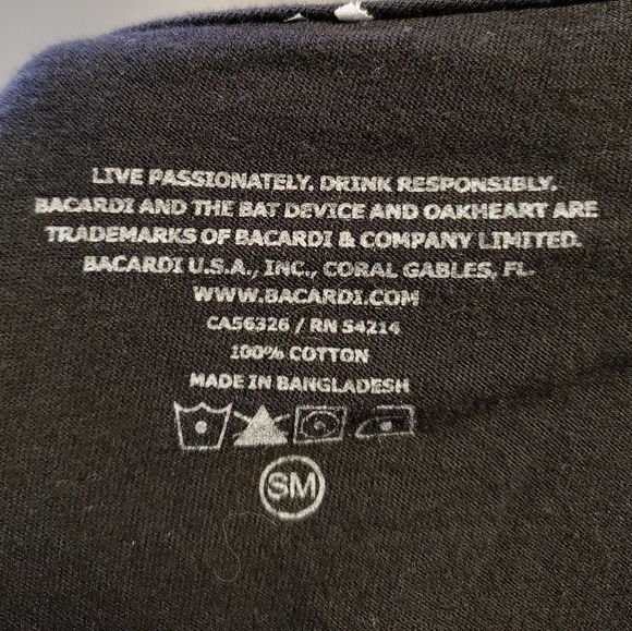 Bacardi Rum Small Womens T-Shirt (SOLD) - Picture 8 of 8